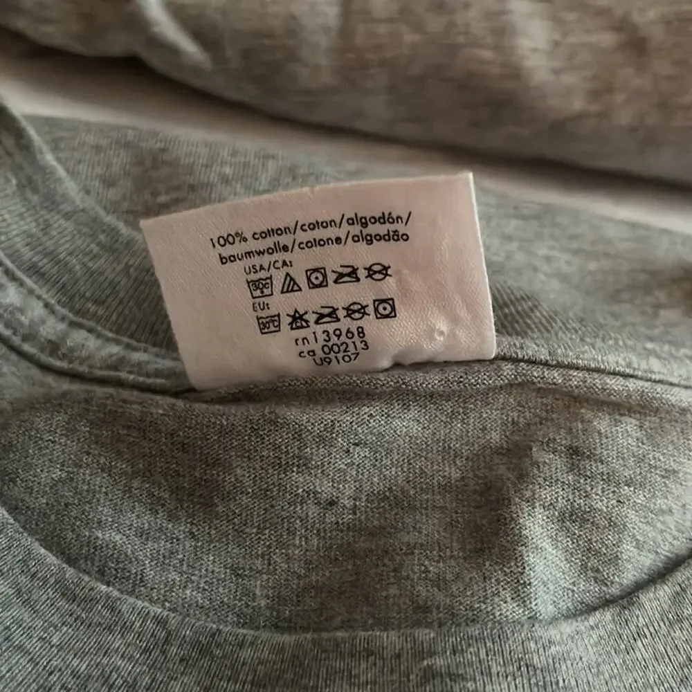 Calvin Klein Crew Necks 5 pc: 3 Black 2 Gray ALL Mens Size Small